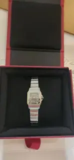 Cartier Cartier Santos 1565 24mm Stainless steel Silver
