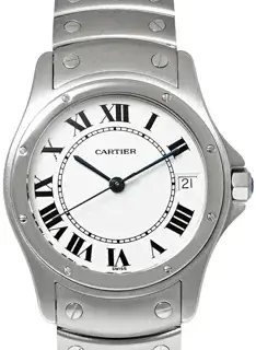 Cartier Cartier Santos W20026K1 33mm Stainless steel White