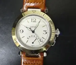 Cartier Cartier Pasha W31012H3 38mm Stainless steel White