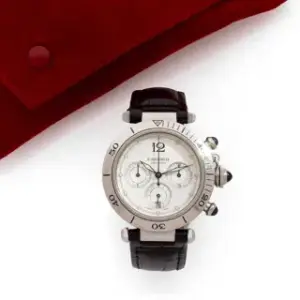 Cartier Cartier Pasha 2113 38mm Stainless steel Silver