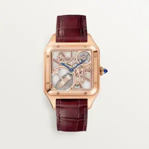 Cartier Cartier Santos WHSA0030 31.5mm Rose gold Skeletonized