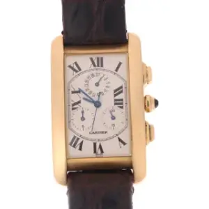 Cartier Cartier Tank Americaine 1730 27mm 18k yellow gold Silver