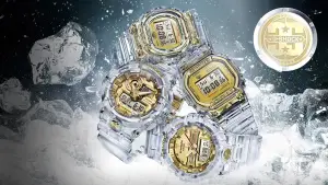 Casio G-Shock Glacier Skeleton Gold 35th Anniversary Limited Edition