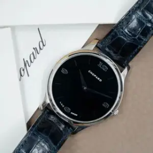 Chopard Chopard L.U.C 161902-1001 39.5mm White gold Black
