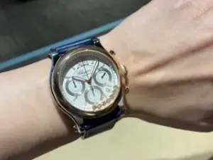 Chopard Chopard Happy Sport 278615-6001 40mm Rose gold and Stainless steel Silver