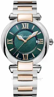 Chopard Chopard Imperiale 388532-6007 36mm Rose gold and Stainless steel Green