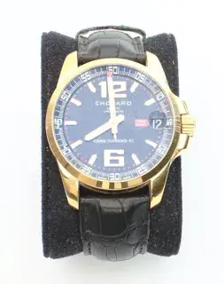 Chopard Chopard Mille Miglia 16/1264 45mm 18k yellow gold Black