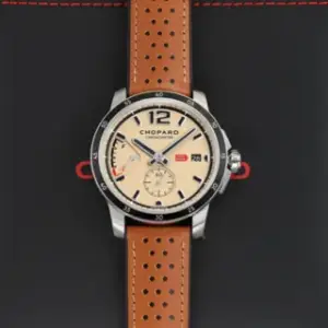 Chopard Chopard Mille Miglia 168638-3002 43mm Ceramic and Stainless steel Beige