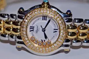 Chopard Chopard Happy Sport 26mm Stainless steel and 18k gold White