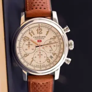 Chopard Chopard Mille Miglia 168589-3033 42mm Stainless steel White and Beige