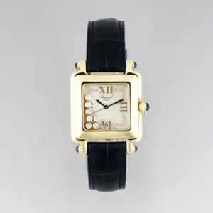 Chopard Chopard Happy Sport 22/6677 27.5mm Yellow gold White