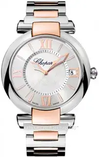 Chopard Chopard Imperiale 388531-6007 40mm Rose gold and Stainless steel Silver