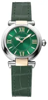 Chopard Chopard Imperiale 388563-6015 29mm Rose gold and Stainless steel Green