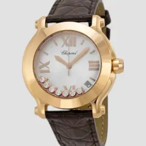 Chopard Chopard Happy Sport 277471-5013 36mm Rose gold Silver