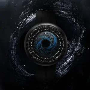 Ciga Design CIGA design x Label Noir Automatic Watch Blue Planet II · Black Star Edition