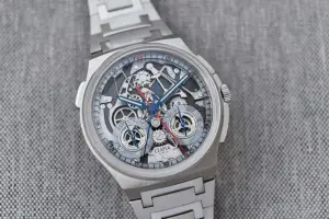 Czapek and Cie Antarctique Rattrapante Ice Blue