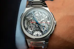 Czapek Antarctique Chronograph Rattrapante Ice Blue