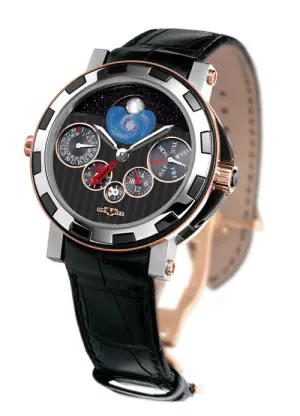 DeWitt Academia Quantieme Perpetuel Nebula GMT