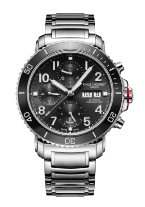 Emile Chouriet Challenger Deep Black Chronograph – Emile Chouriet