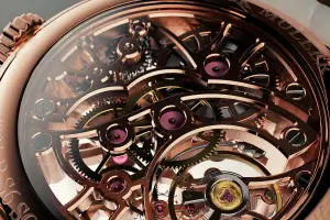 Franck Muller Round Skeleton Baguette 31mm