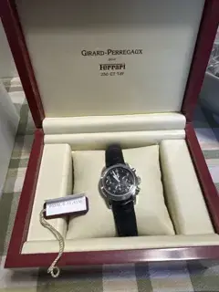 Girard-Perregaux Girard-Perregaux Ferrari 80200.0.11.6156 38mm Stainless steel Black