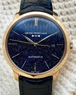 Girard-Perregaux Girard-Perregaux 1966 49555-52-431-BB4A 40mm Rose gold Blue