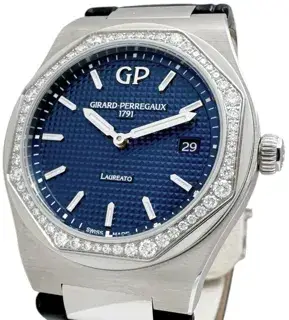 Girard-Perregaux Girard-Perregaux Laureato 80189D11A431 34mm Stainless steel Blue