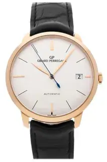 Girard-Perregaux Girard-Perregaux 1966 49527-52-131-bk6a 41mm Rose gold Silver