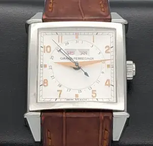 Girard-Perregaux Girard-Perregaux Vintage 1945 25810 32mm Stainless steel Silver and Cream