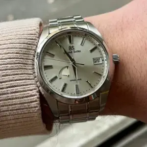 Grand Seiko Grand Seiko Spring Drive SBGA201 41mm Stainless steel Silver
