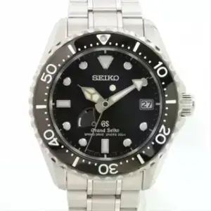 Grand Seiko Grand Seiko Spring Drive SBGA229 44mm Stainless steel Black