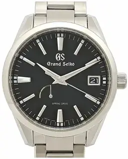 Grand Seiko Grand Seiko Spring Drive SBGA301 Stainless steel Black