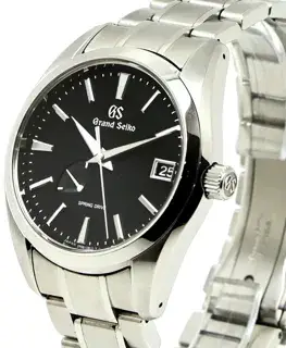 Grand Seiko Grand Seiko Spring Drive SBGA203 Stainless steel Black