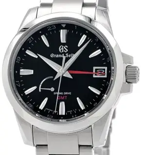 Grand Seiko Grand Seiko Spring Drive SBGE213 39mm Stainless steel Black