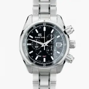 Grand Seiko Grand Seiko Spring Drive SBGC203 43.5mm Stainless steel Black
