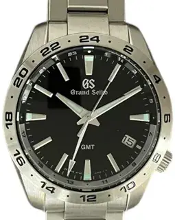Grand Seiko Grand Seiko Sport SBGN027 38mm Stainless steel Black