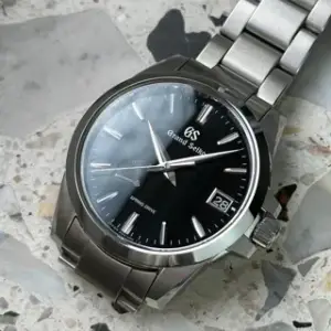 Grand Seiko Grand Seiko Spring Drive SBGA227 39.5mm Stainless steel Black