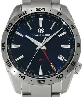 Grand Seiko Grand Seiko Sport SBGN029 39mm Stainless steel Dark Blue