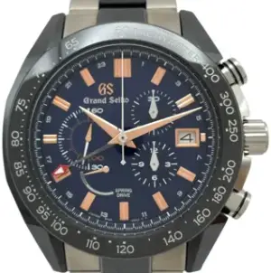 Grand Seiko Grand Seiko Spring Drive SBGC219 46.5mm Ceramic and Titanium Blue