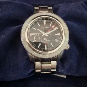 Grand Seiko Grand Seiko Spring Drive SBGE001 44mm Stainless steel Black