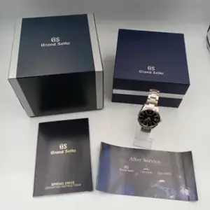 Grand Seiko Grand Seiko Spring Drive SBGA101 40mm Stainless steel Black