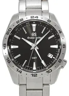 Grand Seiko Grand Seiko Sport SBGN027 39mm Stainless steel Black