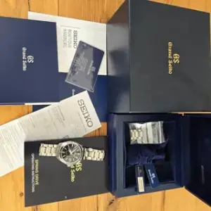 Grand Seiko Grand Seiko Spring Drive SBGA203 41mm Stainless steel Black