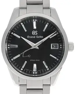 Grand Seiko Grand Seiko Spring Drive SBGA301 40.5mm Stainless steel Black