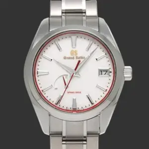 Grand Seiko Grand Seiko Spring Drive SBGA421 41mm Shiny titanium White