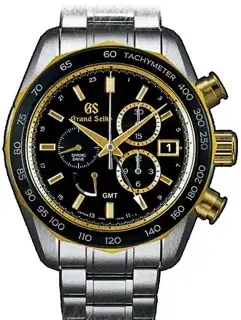 Grand Seiko Grand Seiko Sport SBGC240G 44mm Yellow gold and Stainless steel Black