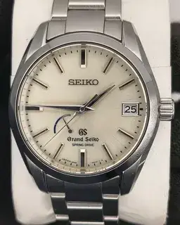 Grand Seiko Grand Seiko Spring Drive SBGA083 39mm Stainless steel Silver