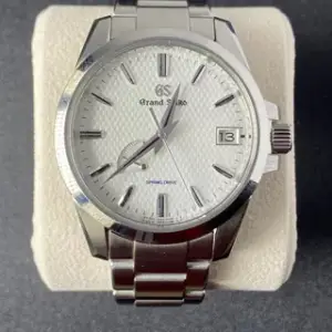 Grand Seiko Grand Seiko Spring Drive SBGA225 39.5mm Stainless steel White