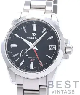 Grand Seiko Grand Seiko Spring Drive SBGE213 39.5mm Stainless steel Black