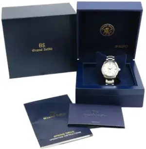 Grand Seiko Grand Seiko Spring Drive SBGA129 39mm Stainless steel White